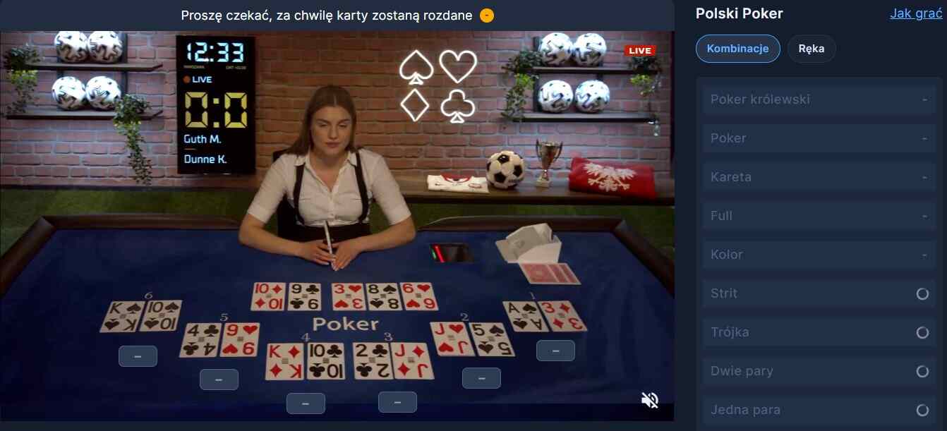  STS poker - koniec rozdania